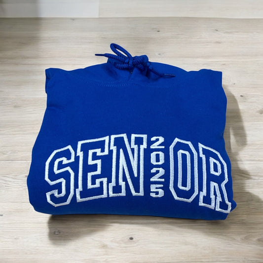 Carroll High School Embroidery Senior 2025 Hoodies