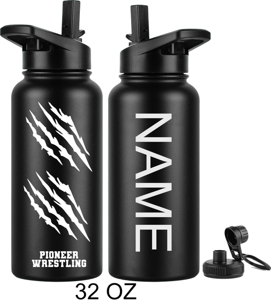 Pioneer Wrestling Water Bottle