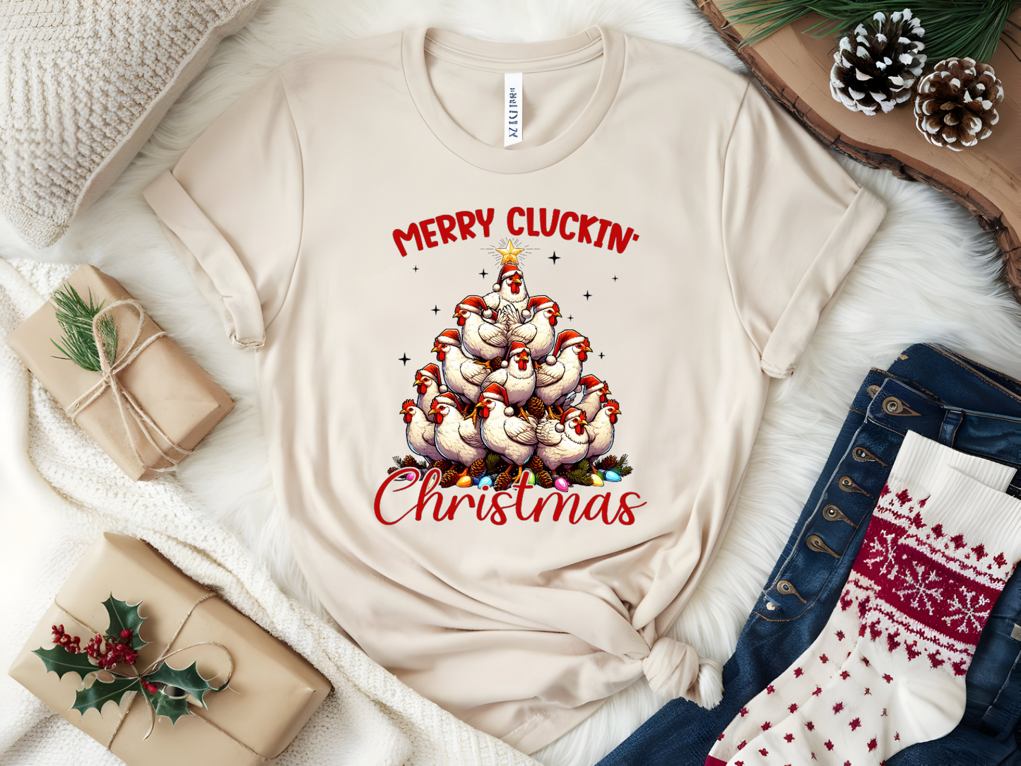 Merry Cluckin Christmas